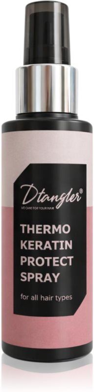Dtangler Thermo Keratin Protect Spray spray protecteur pour protéger les cheveux contre la chaleur à la kératine 100 ml