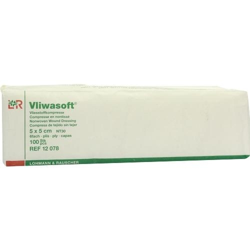 Lohmann & Rauscher GmbH & Co.KG Vliwasoft Vlieskompressen 5x5 cm unsteril 6l. 08900915