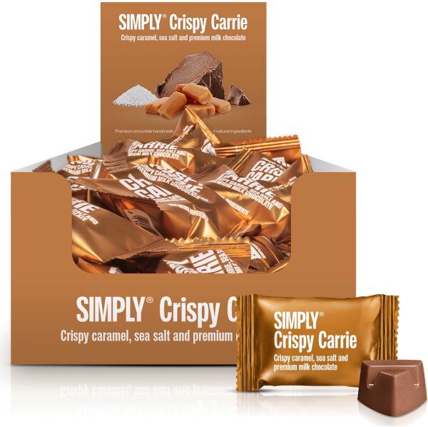 Simply Bites Crispy Carrie Box, 75 Stk