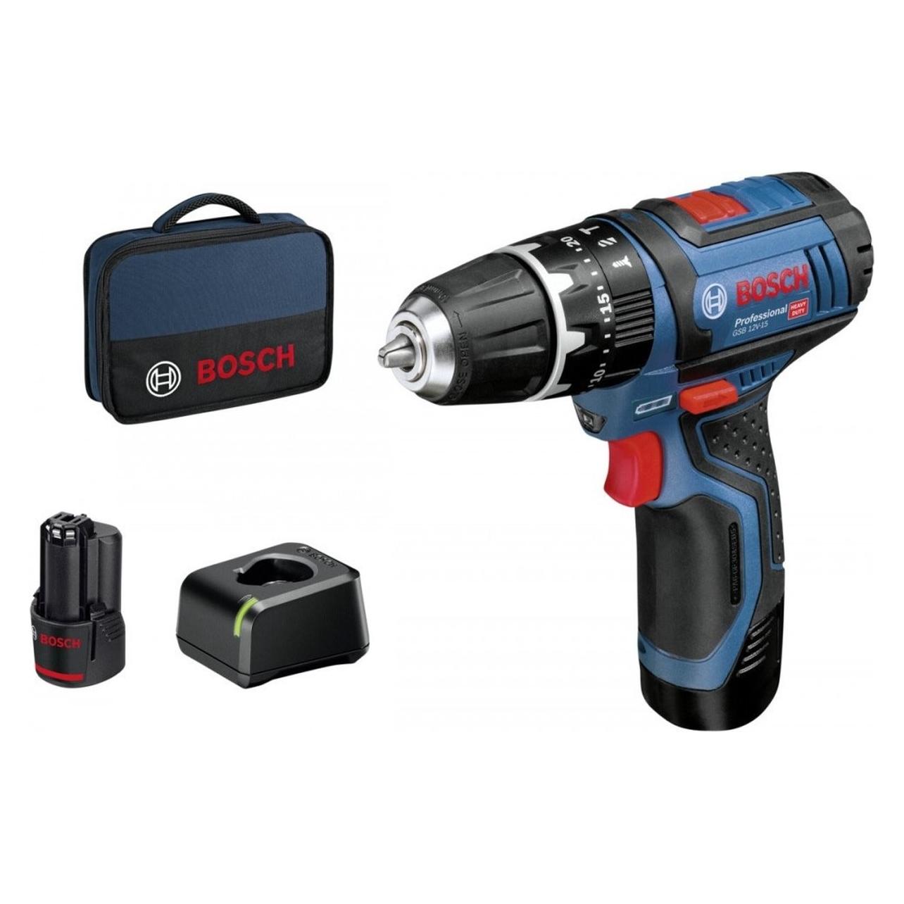 Bosch Professional GSB 12V-15 (Schlagbohrschrauber) (06019B690H)