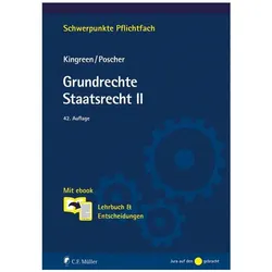 Grundrechte. Staatsrecht II, Fachbücher von Thorsten Kingreen, Ralf Poscher