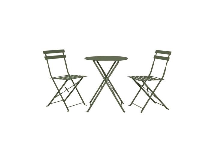Schou SAM Bistro-Set 42x46x80cm Grün