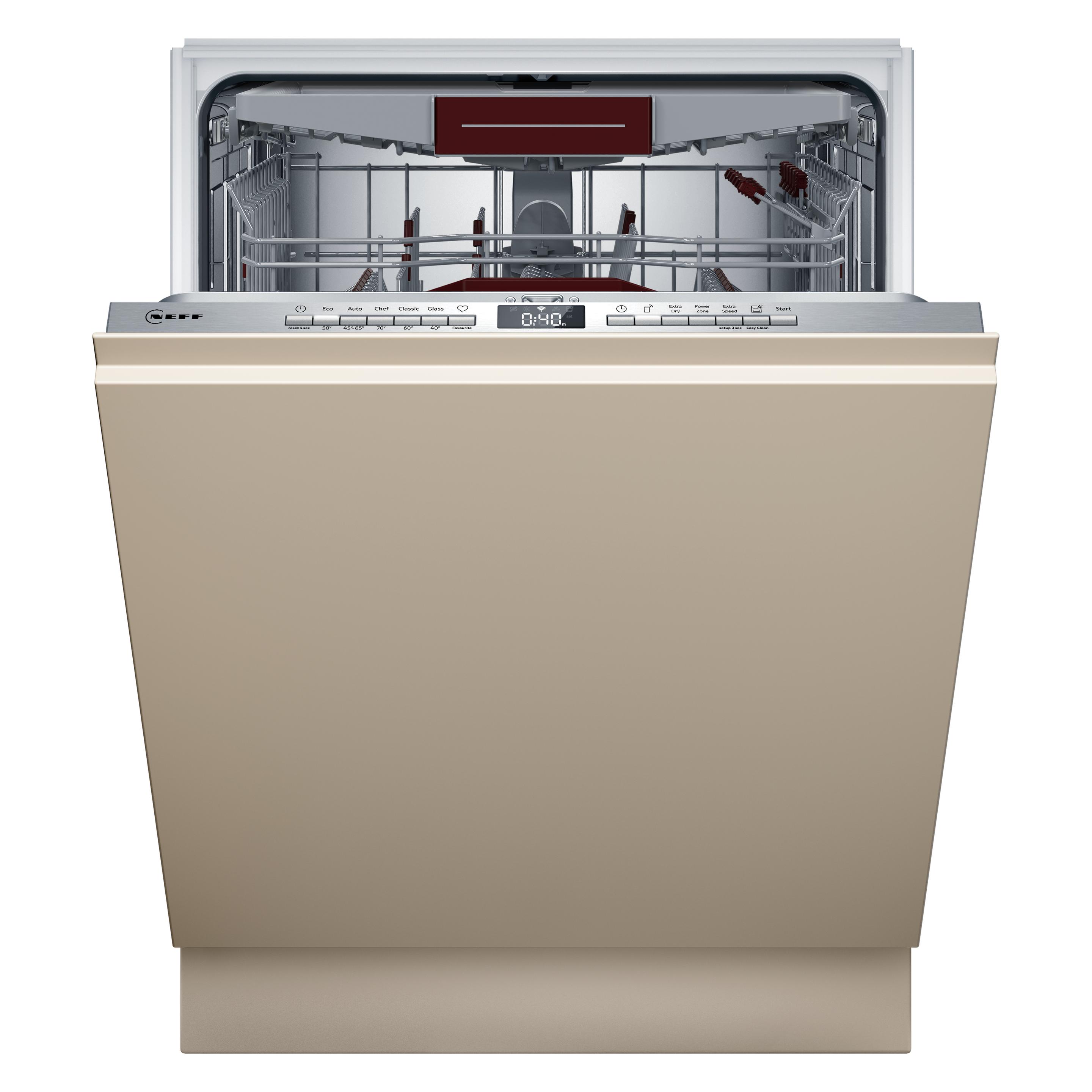 Neff N 50, Geschirrspüler vollintegrierbar, 60 cm, XXL, S255ECX15E (S255ECX15E)