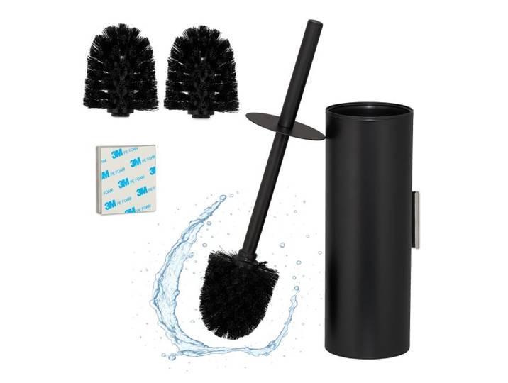Relaxdays Brosse WC avec son support