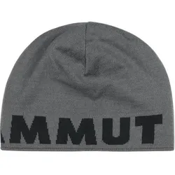 MAMMUT Herren Mütze Mammut Logo Beanie, Größe ONE SIZE in Grau Grau