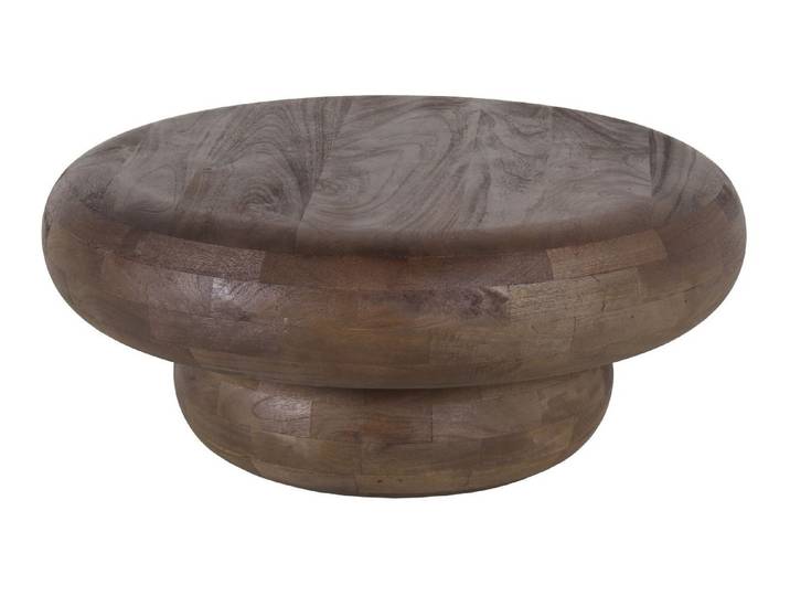 Brix Ronde Salontafel Orin Mangohout, 80cm - Bruin