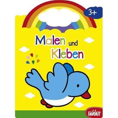 Malen und Kleben – Vogel (ab 3 Jahren), Taschenbuch von , Neuer Favorit, 978-3-8494-4019-0