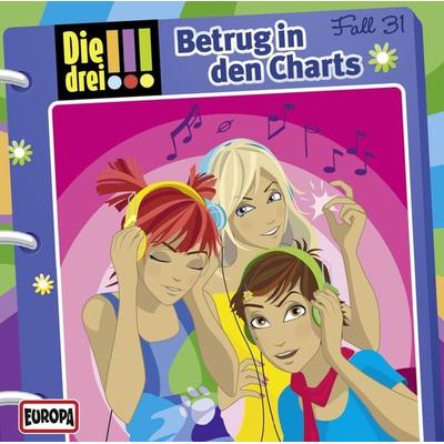 Die drei !!! (31) Betrug in den Charts - Petra Steckelmann, CD, 9783803237804