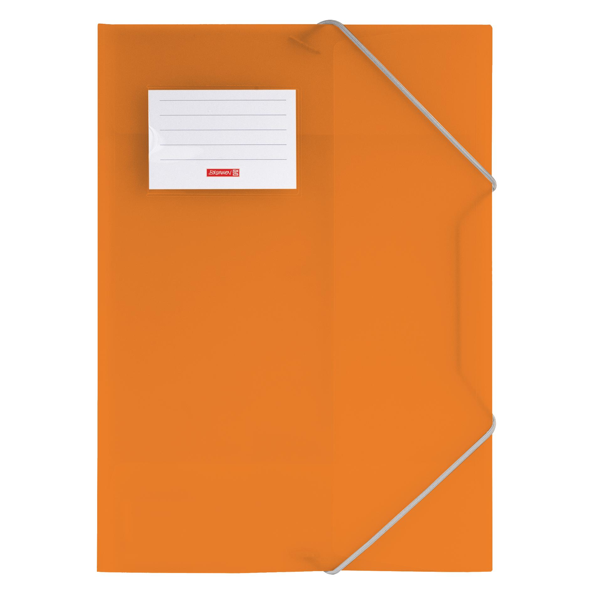 Brunnen Sammelmappe FACT!pp DIN A4 orange transparent (A4) (104160440)