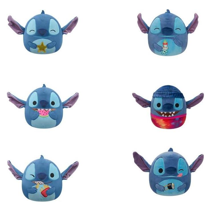 Squishmallows DISNEY STITCH Plush, 25 cm, ast (22.86 cm) (SQDI1021)