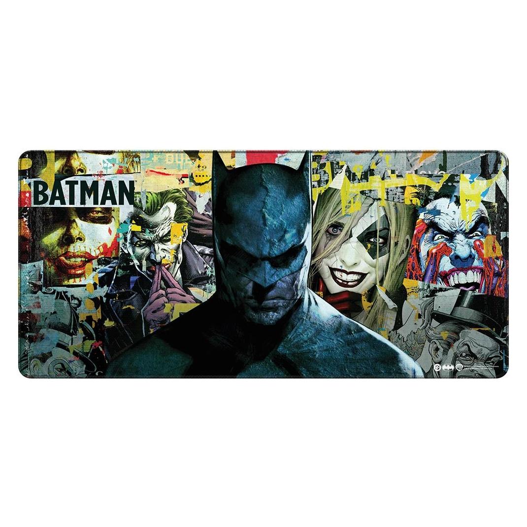 Dc Comics DC: Batman - Torn Collage - Batman And Villains (XL Mousepads) (XL) (FWBMPBMTORNCD26XL)