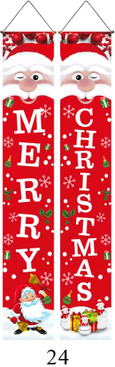 Inspire Essentials FestiveWelcome Christmas Door Banners Set For Home And Party Decoration a