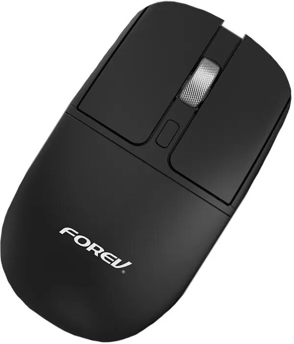 INF Kabellose Maus – Einzelner 2,4G + Bluetooth Dual-Modus, Leiser Klick, Metall-Scrollrad Schwarz