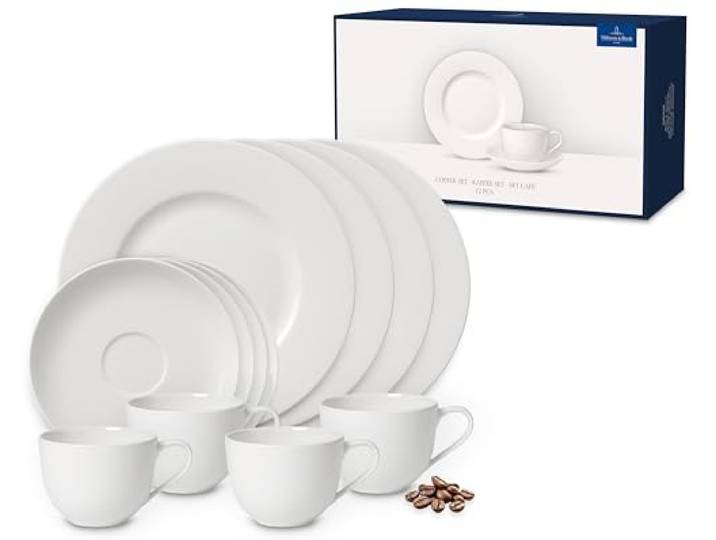 Villeroy & Boch - For Me Kaffee-Service 12-teilig Weiß