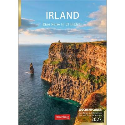 Irland Wochenplaner 2027 - Eine Reise in 53 Bildern