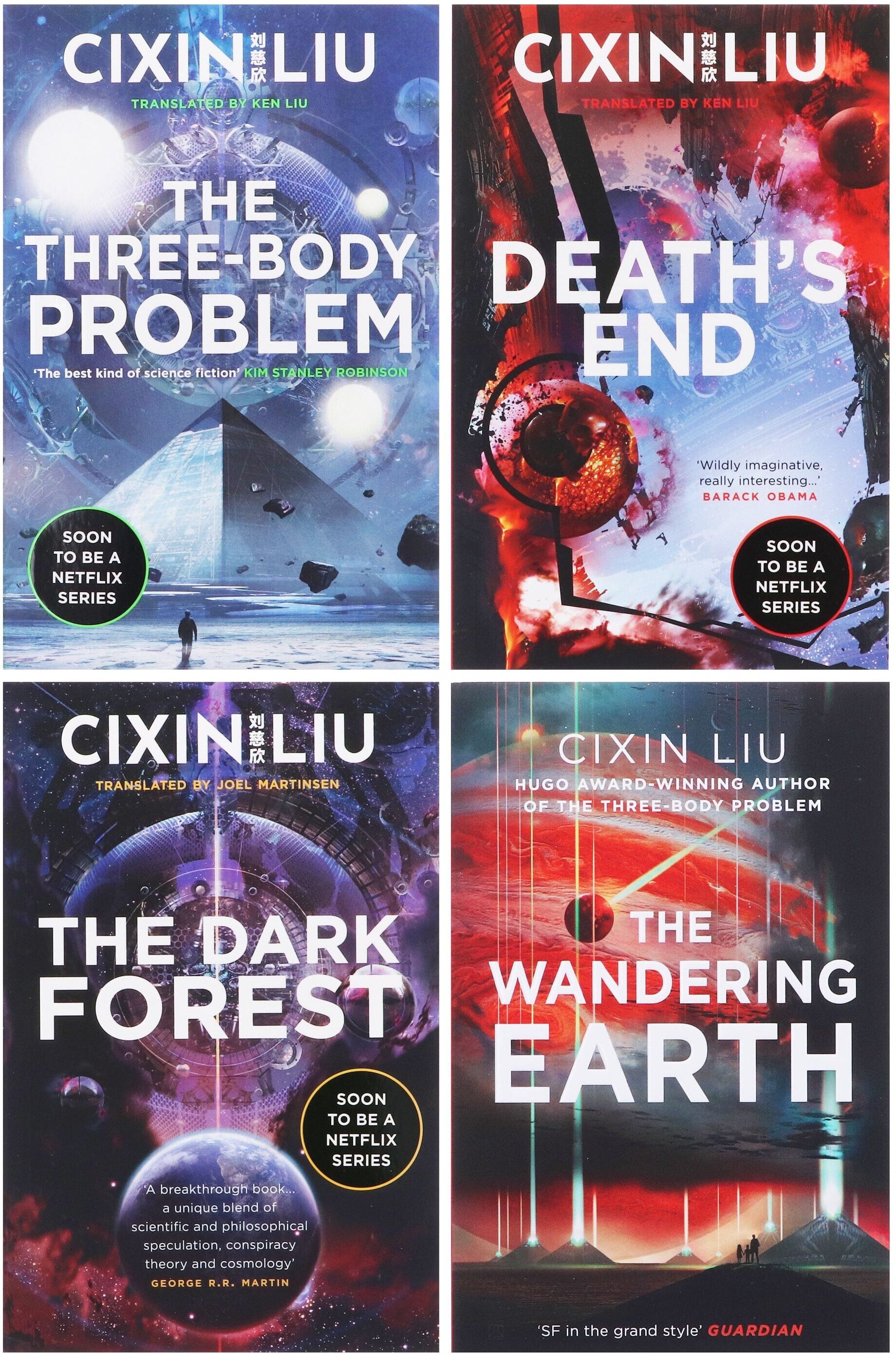 3 Body Problem by Cixin Liu: Remembrance of Earth's Past Trilogy & Short Stories 4 Books Collection Set - Fiction - Paperback Head of Zeus