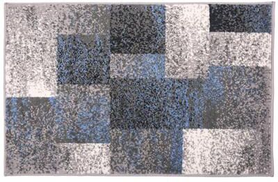World Rug Gallery Modern Geometric Boxes Area Rug