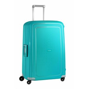 Samsonite Koffer S'Cure Spinner, aquablau, Hartschale, 4 Rollen, 102 Liter, 52 x 75 x 31cm