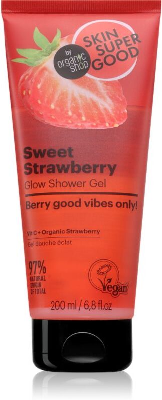 Organic Shop Skin Super Good Sweet Strawberry nourishing shower gel 200 ml
