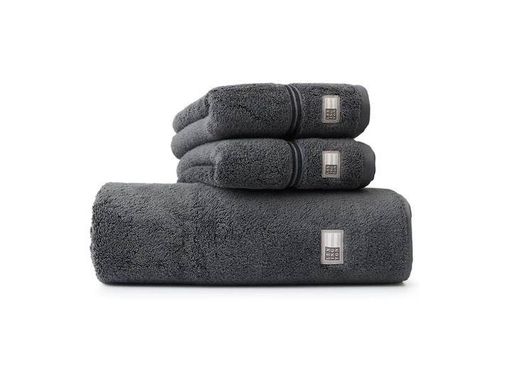 Lexington Serviette Lexington Hotel 70x130 cm Gris-gris foncé