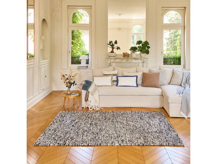 HABITAT - Tapis tissé en laine - 160 x 230 cm - Gris - Benoite