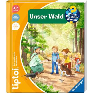 tiptoi Spielbuch 49272, Wieso Weshalb Warum, Unser Wald, 4-7 Jahre, interaktives Sachbuch