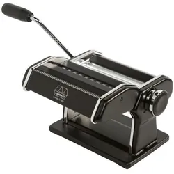 Marcato Atlas 150 Nera + Pasta Wheel Nero, Pastamaschine, Schwarz