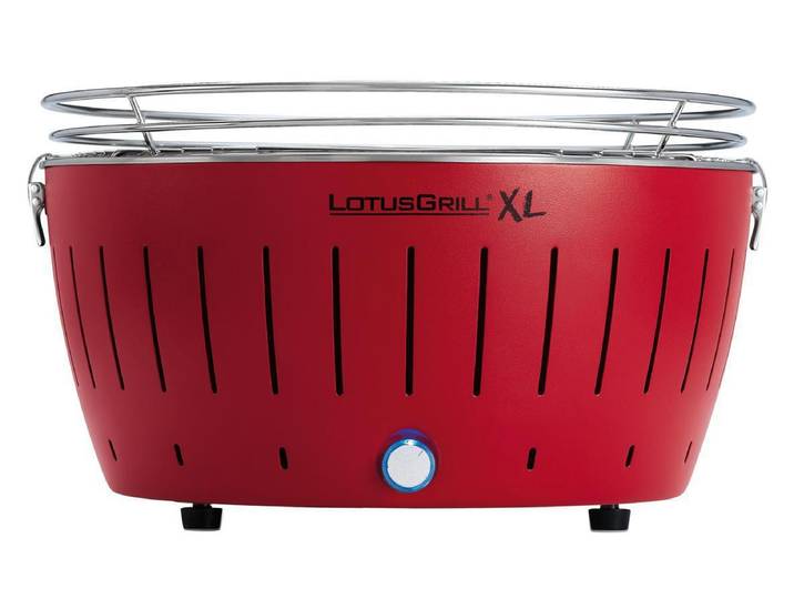 Tischgrill LOTUSGRILL XL , rot, Kontaktgrill_Standgrill_Tischgrill_Teppanyakigrill, Tischgrill