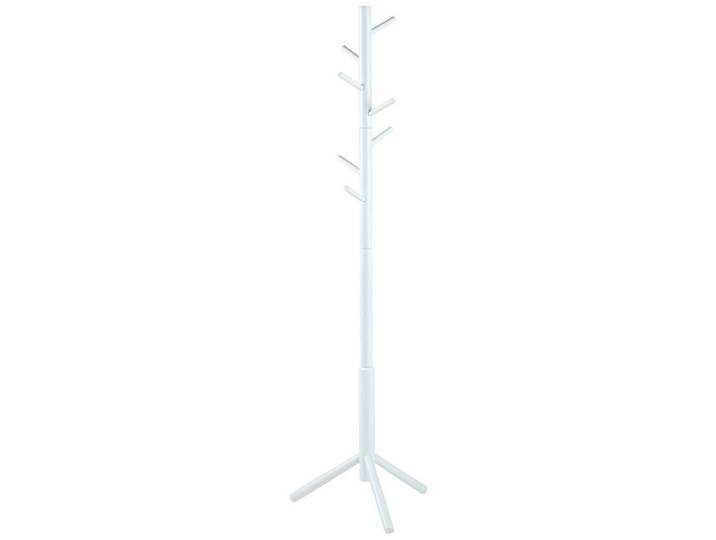 Mid.you Kleiderständer, Weiß, Holz, Kautschukholz, 51x176x45 cm, Reach, Holzmöbel, Garderobe Holz, Kleiderständer Holz