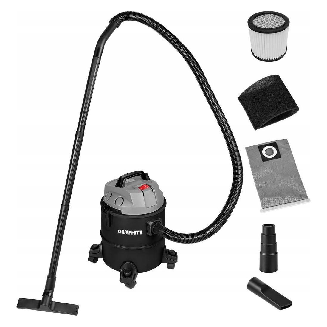 Graphite Absaugmobil CLEANTEC 59G614 (Nass-Trockensauger) (59G614)