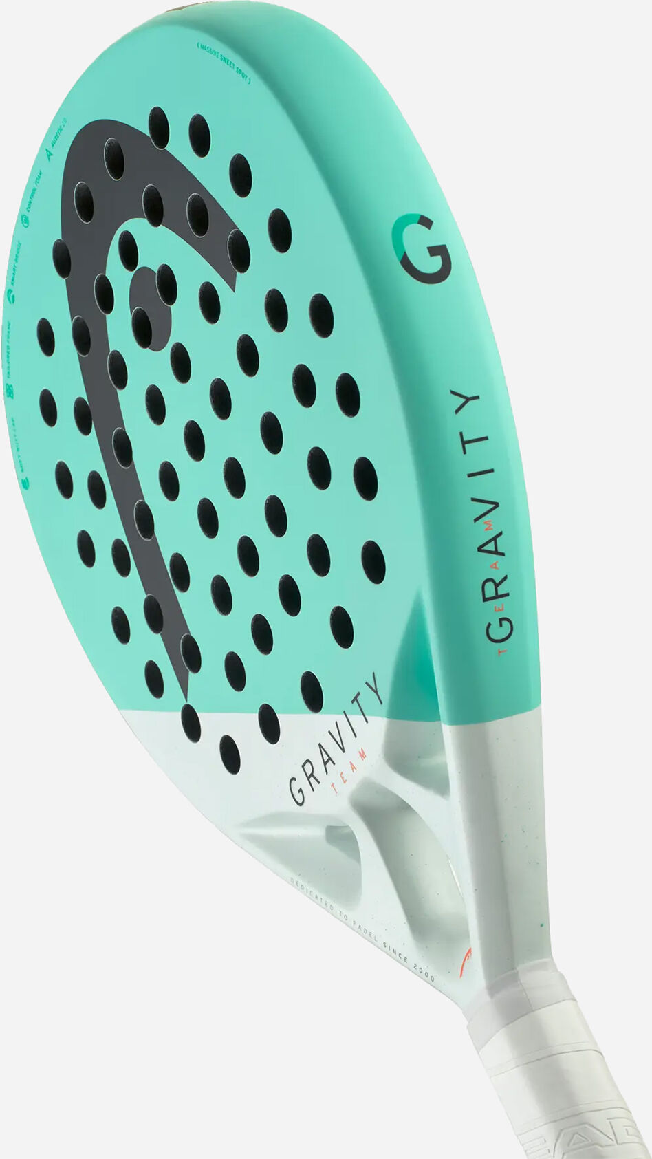 Head Gravity Team Padel - Racchetta Padel Intermedia - Verde UNICA