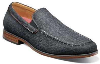 Stacy Adams Ridgley - Mens 12 Grey Slip On Medium