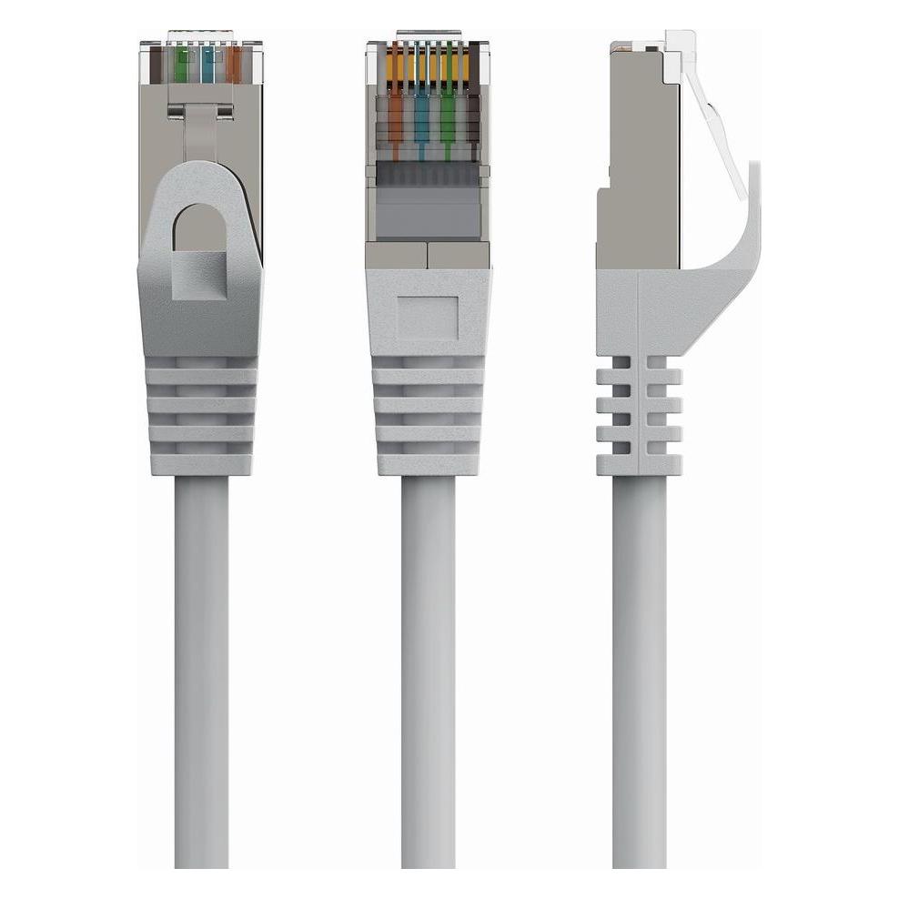 Gembird PP6A-LSZHCU-15M Netzwerkkabel Grau Cat6a S/FTP (S-STP) (S/FTP, CAT6a, 15 m) (PP6A-LSZHCU-15M)