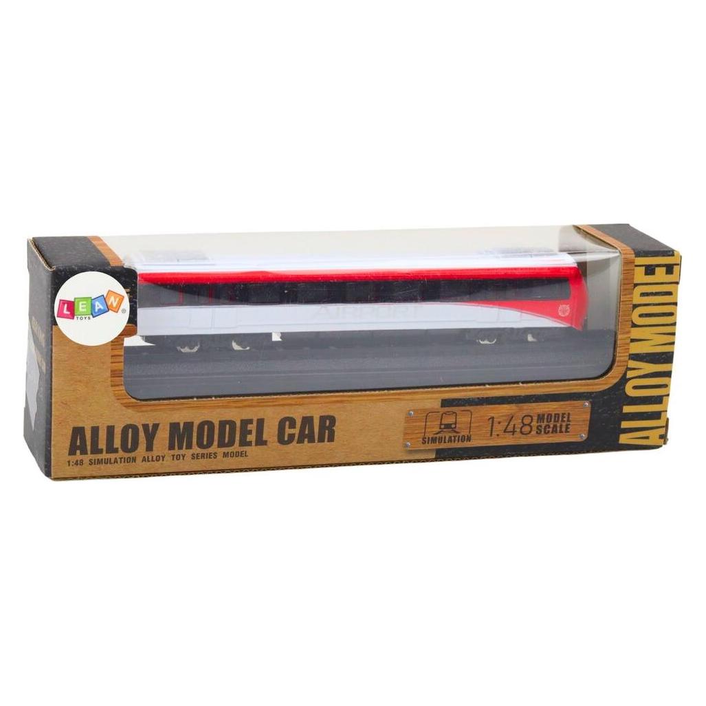 Lean Toys Rot-weisser Zug 1:48 (49673722)