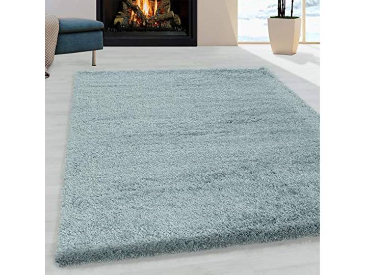 Vloerkleed Fluffy Blauw 280 x 370