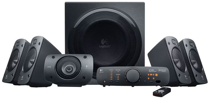 COLUNAS LOGITECH Z906