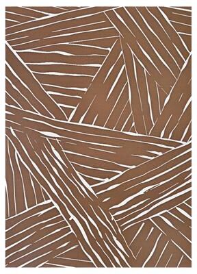 Dream Decor Rugs Gelato Bordeaux Indoor Outdoor Area Rug