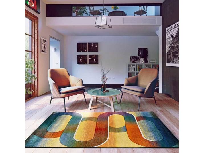 Tapis ATTICGO géométrique 160 x 230 cm SYBIL 40405 multicolore