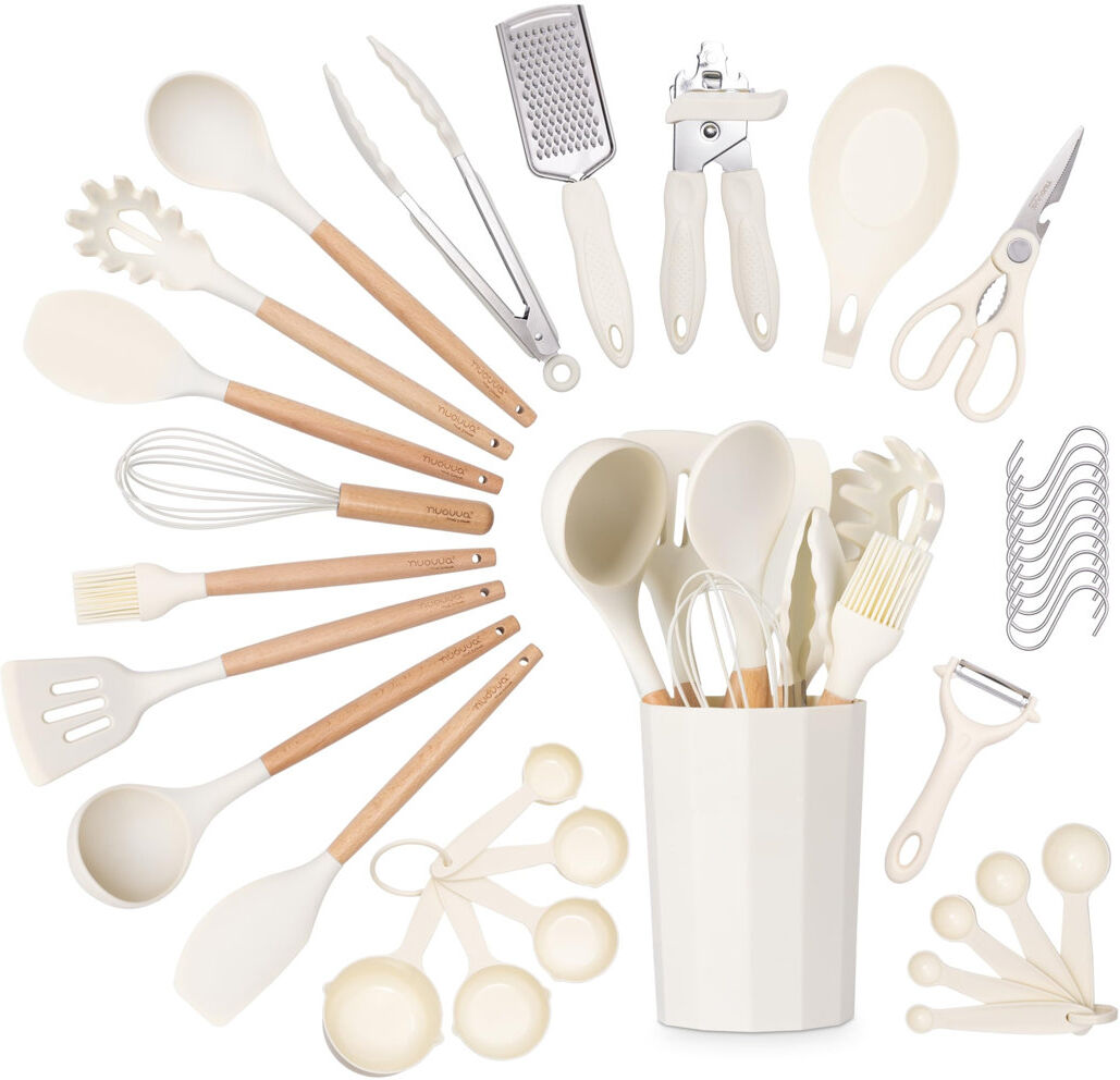 Naomi 35 Utensil Set Cream
