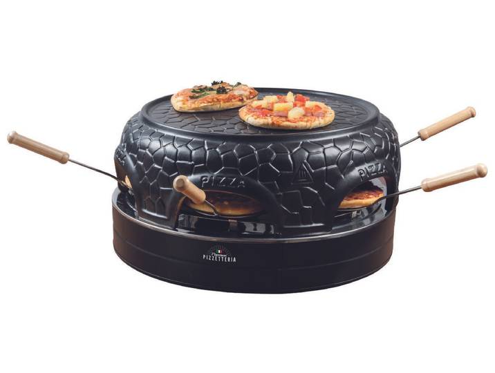 Bestron APD400Z Pizzaofen für 4 Personen Schwarz