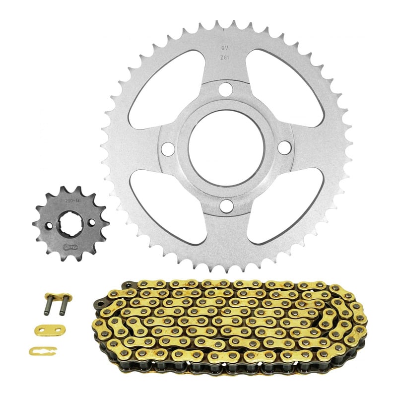 Kit chaîne AFAM 14x47 pour Honda 125 XL S 79-82 / XR 79-82