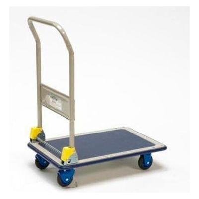 Transpak Plattformwagen Masse 740x480mm m.2 Lenk-/2 Bockrollen (150 kg) (9070306)