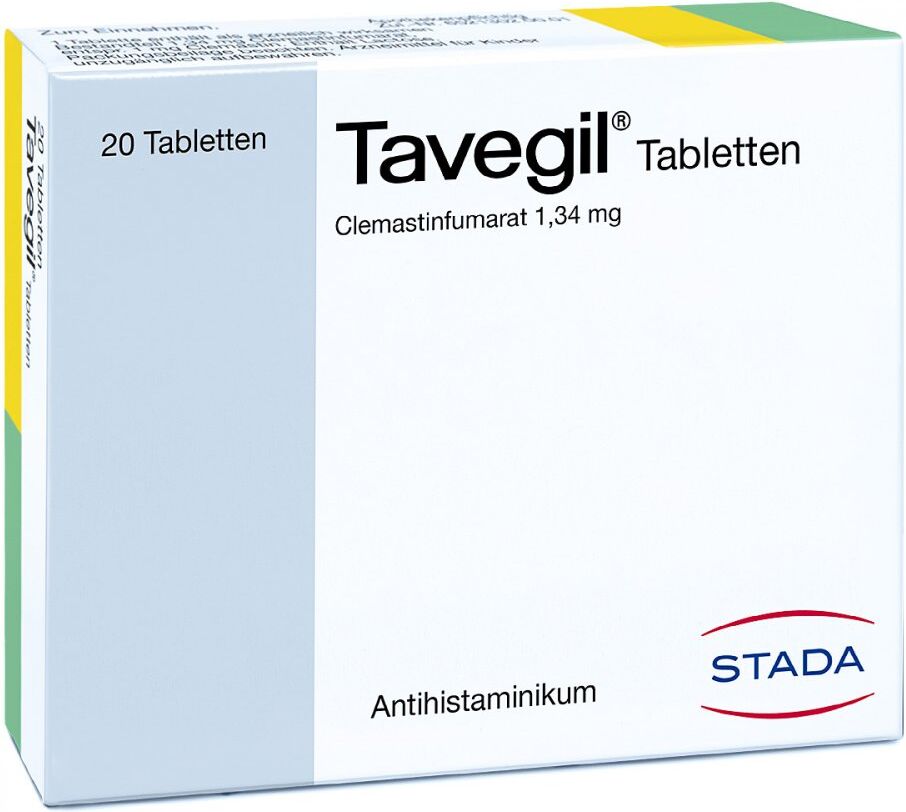 Tavegil bei allergischem Schnupfen und Juckreiz