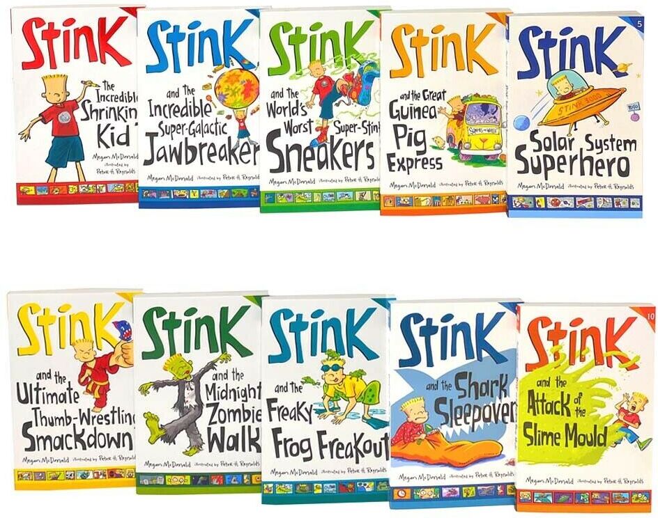Walker Books The Ultimate Stink-tastic Collection 10 Books Set By Megan McDonald