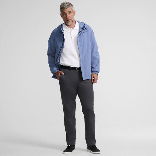Flex Performance-Hose für Herren, Herren, size: regular, Grau, Polyester, by Lands' End