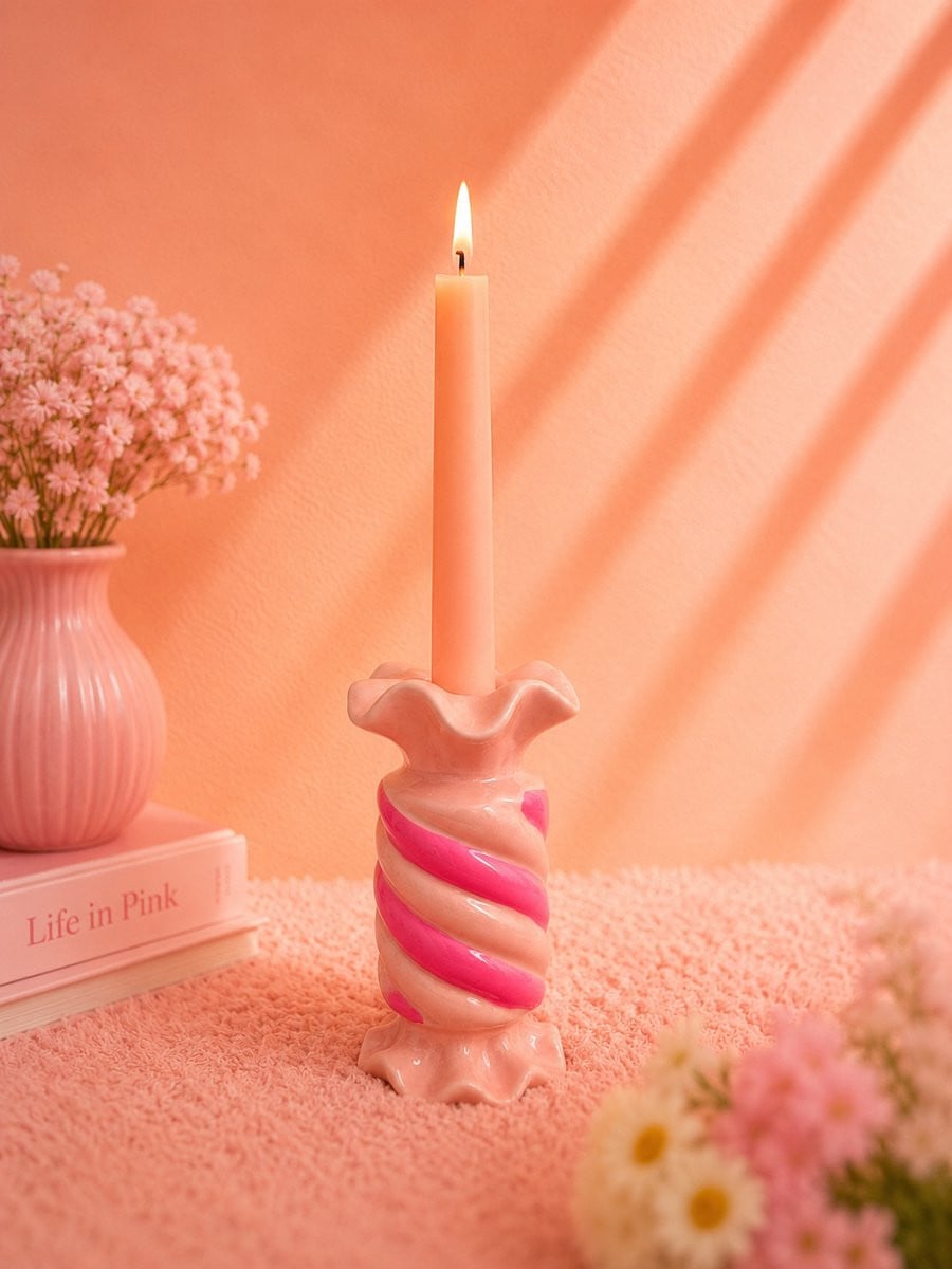 Candy Twist Kaarshouder Roze