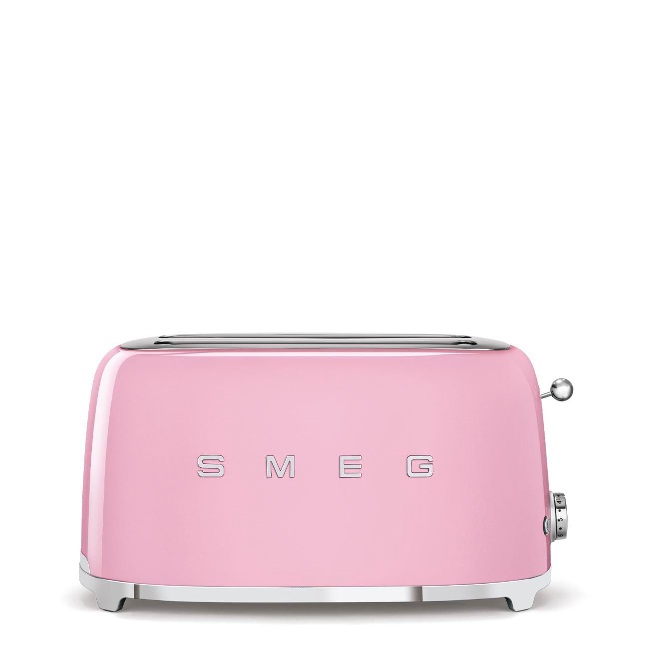SMEG TSF02PKEU 50s Style 4 Scheiben Langschlitz Toaster Cadillac Pink