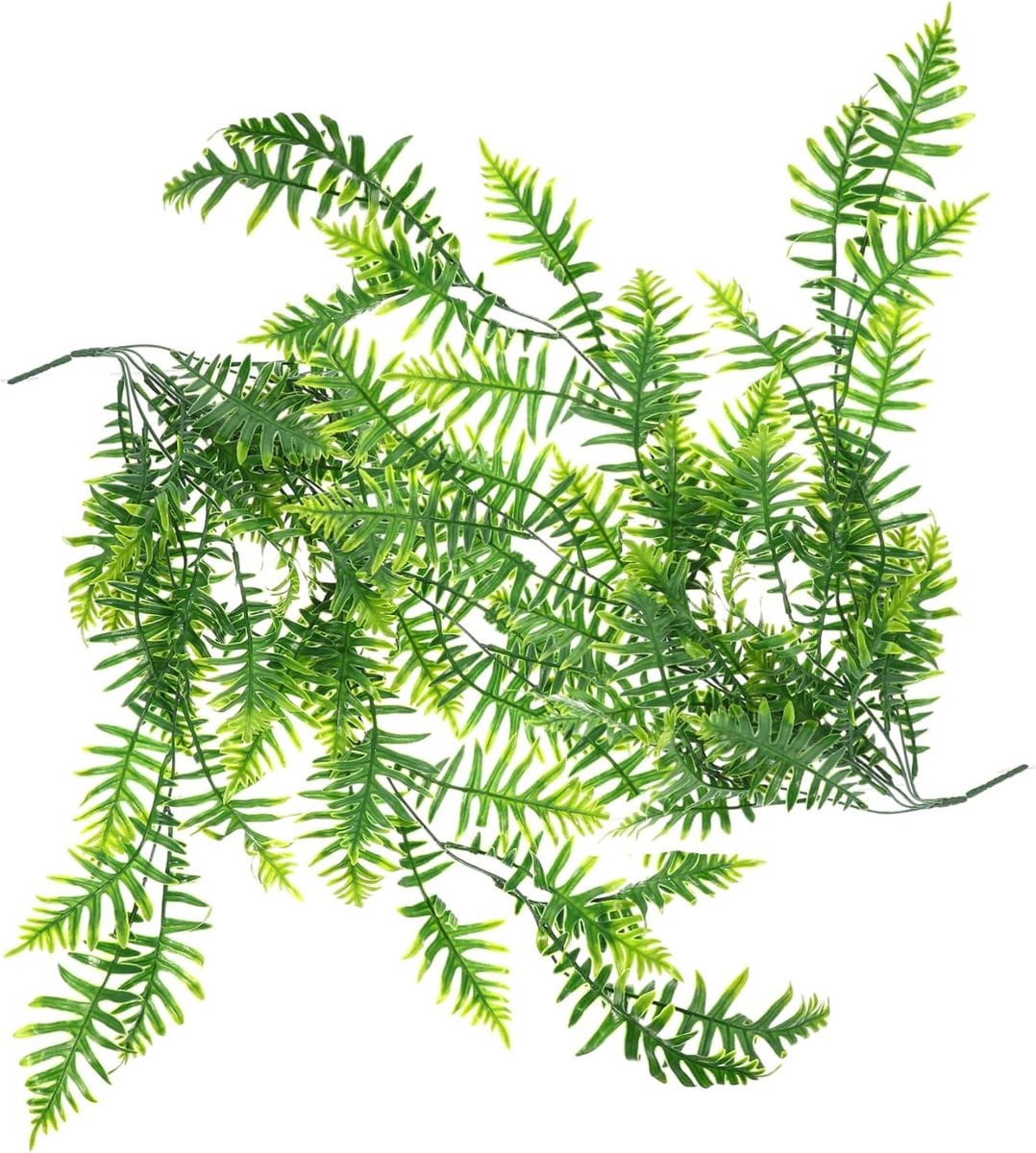 Kunstplant Hangende Varen - Groene Decoratieplant - 79 cm