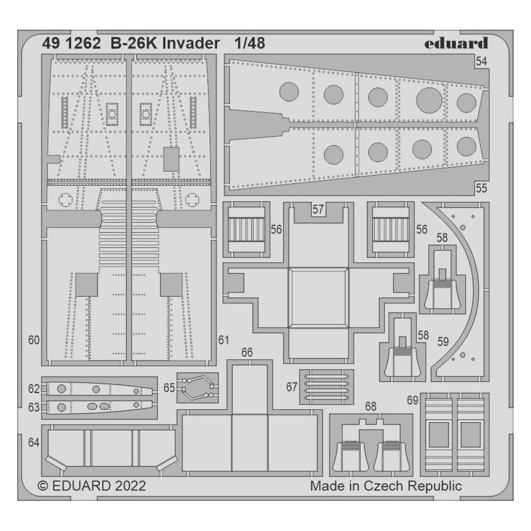 Eduard B-26K Invader for ICM (491262)