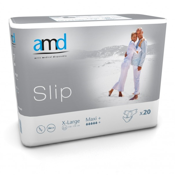 AMD Slip Maxi+ XL - 3 paquets de 20 protections